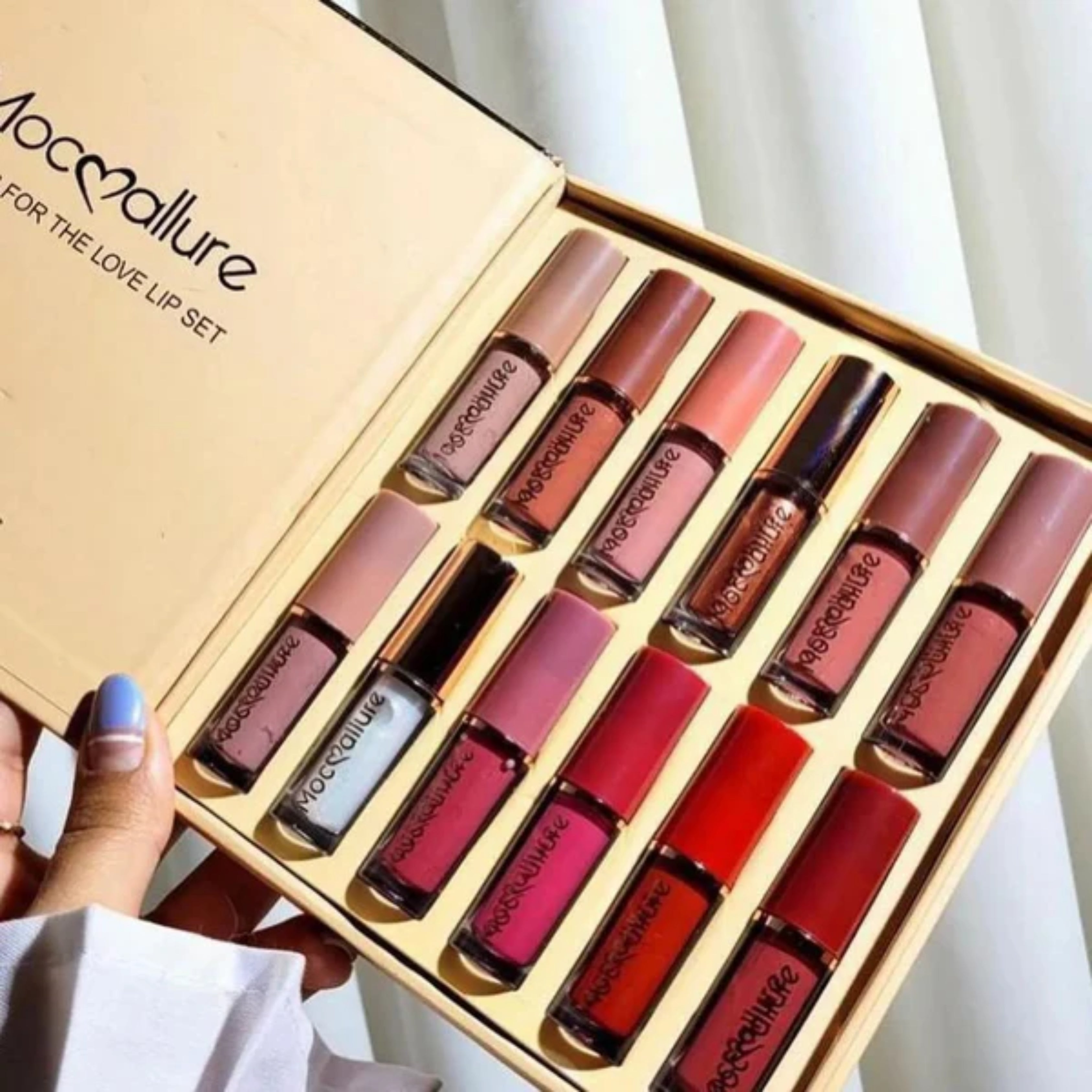 Mocallure 12pcs LipGloss - Long Lasting