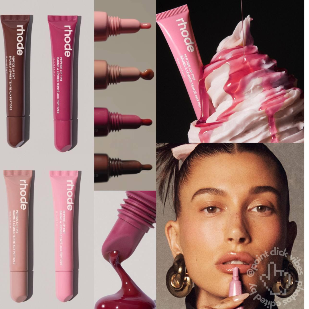 Rhode Peptide Lip Tint – High-Shine Sheer Color & Nourishing Lip Treatment