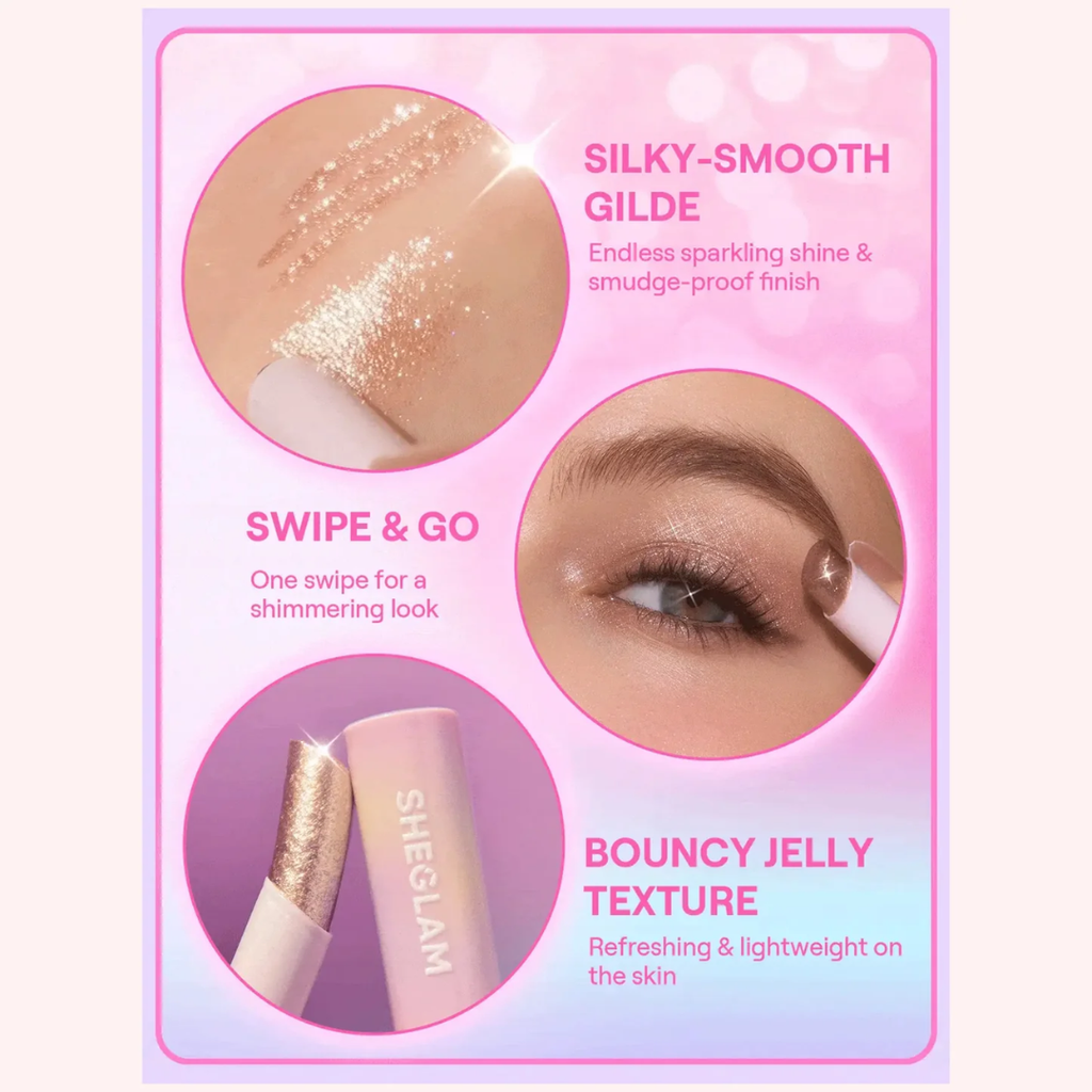 Jelly Glaze Stick | Highlighter | Eyeshadow and   Lip Tint (All In One)