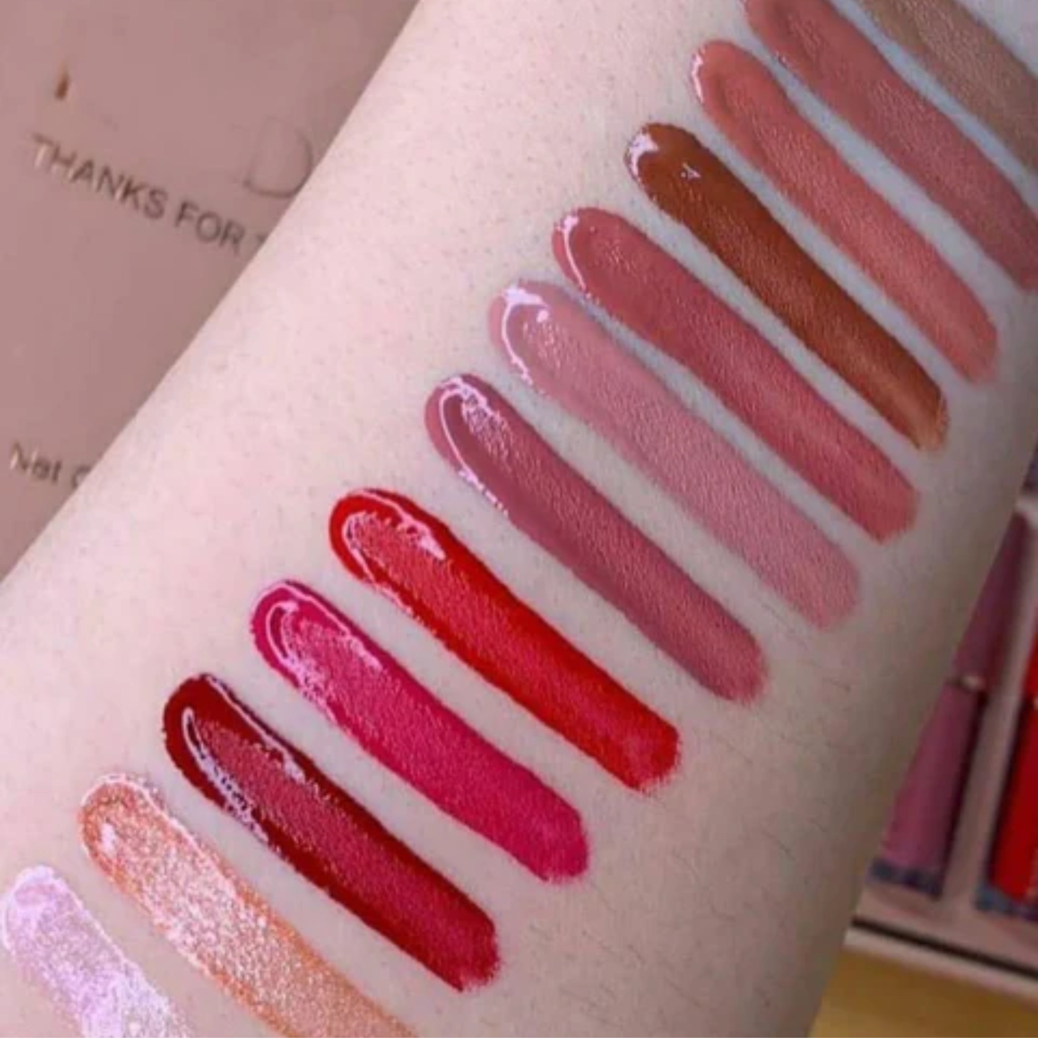 Mocallure 12pcs LipGloss - Long Lasting