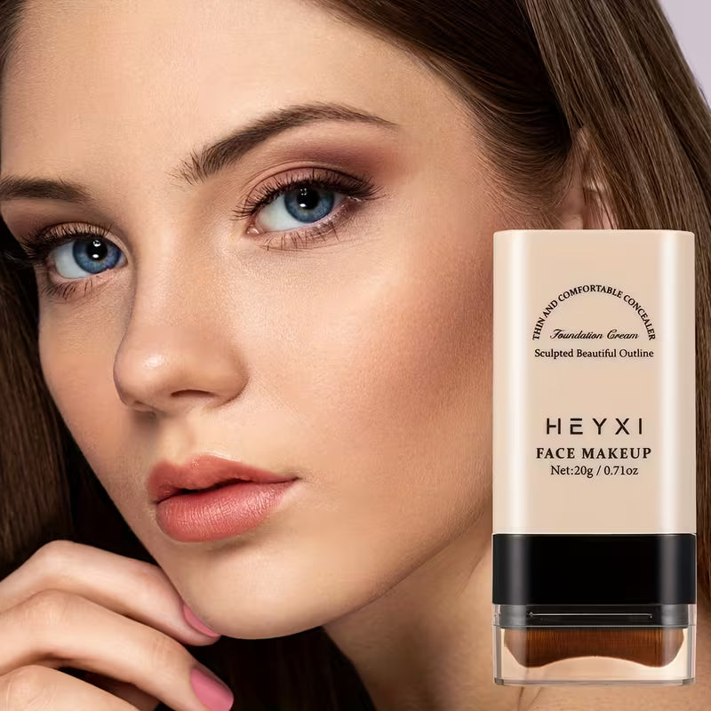 HEYXI 2-in-1 Concealer & Foundation Stick | Waterproof Full Coverage
