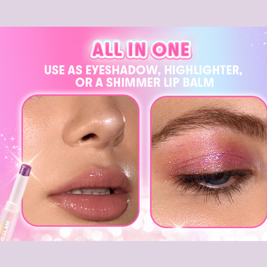 Jelly Glaze Stick | Highlighter | Eyeshadow and   Lip Tint (All In One)