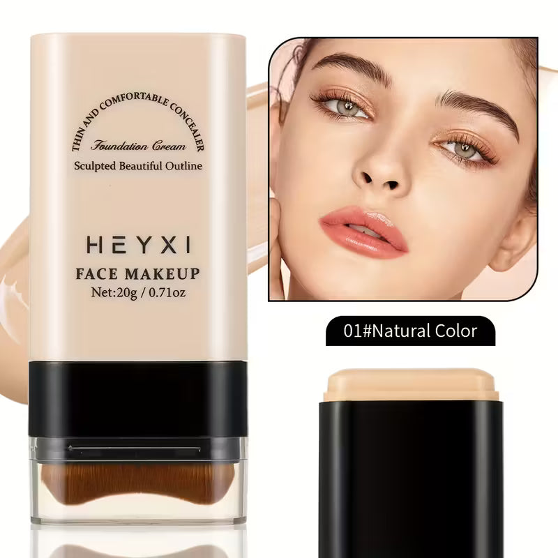 HEYXI 2-in-1 Concealer & Foundation Stick | Waterproof Full Coverage